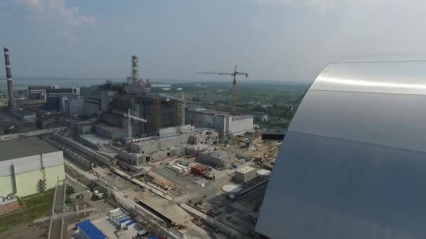 Elektrownia jądrowa Chernobyl — Wideo stockowe
