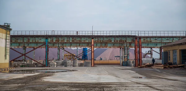 Staalconstructie roest — Stockfoto