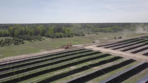 Сонячних панелей, панелей — стокове відео