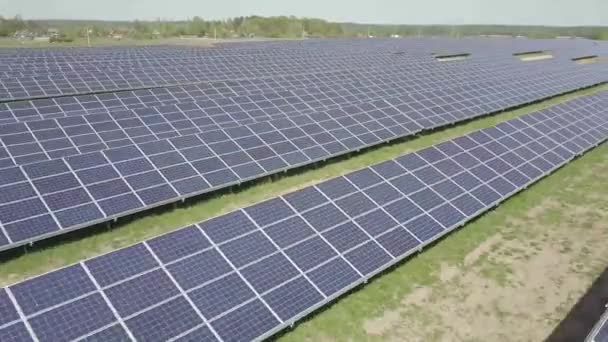 Paneles solares, paneles — Vídeo de stock