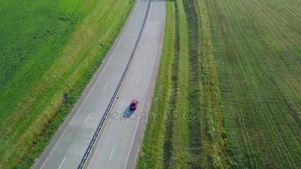 Rijden op de snelweg — Stockvideo