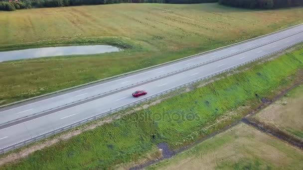 Rijden op de snelweg — Stockvideo