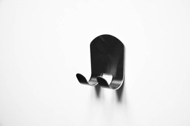 Havlu kancaları, elbise askılığı, beyaz arka planda.