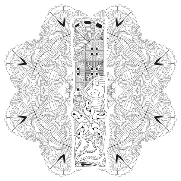 Uma Mandala Vektorler Ve Grafikleri Depositphotos