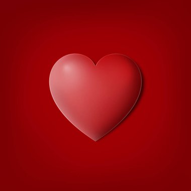 Siyah duvar Sevgililer günü için kalp