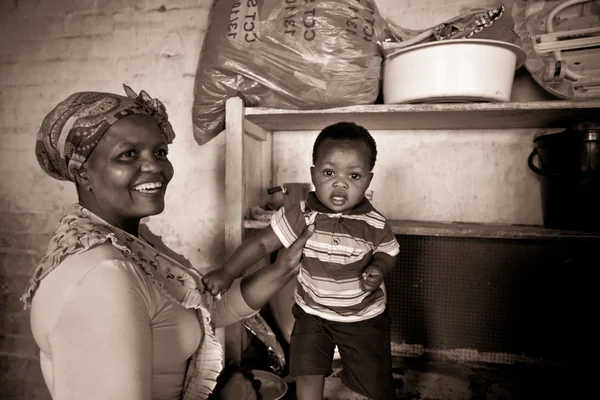 Sør-Afrika - Cape Town Langa Township – stockfoto