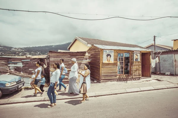 Imizamu Yethu Township Houtbay — Stock Photo, Image