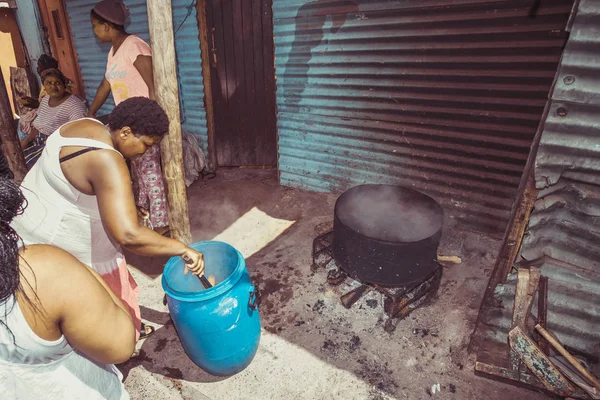 Houtbay Imizamu Yethu Township — Stock fotografie