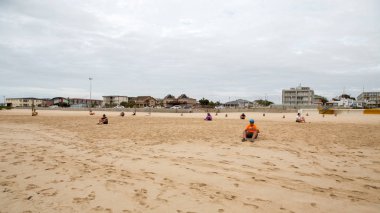 Beach çalışma Jeffrey Bay