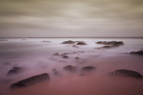 Spiaggia lunga Sud Africa — Foto Stock