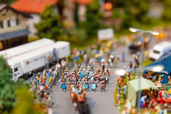 Switzerland Rheinfelden 2017 Visit Miniature World Smilestones — 스톡 사진