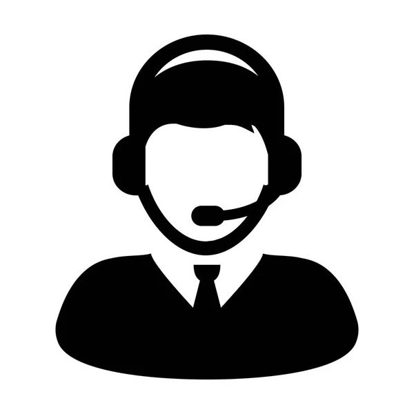 Customer service icon-Call Center ondersteuning en zorg — Stockvector