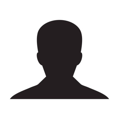 Kullanıcı simge vektör adam kişi profili insan Avatar illüstrasyon
