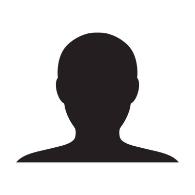 Kullanıcı simge vektör adam kişi profili insan Avatar illüstrasyon