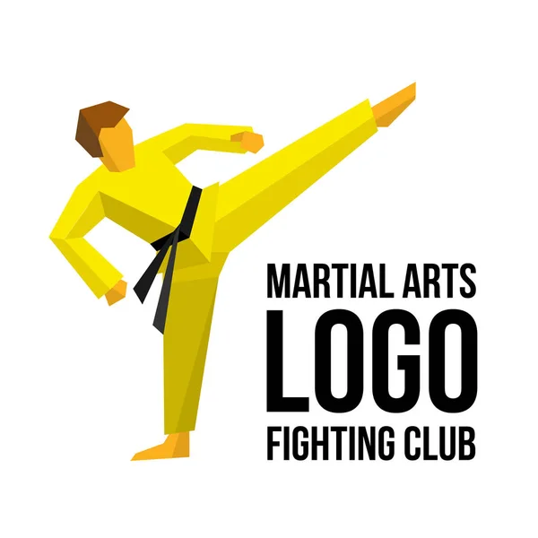 Logo template for martial arts club or gym