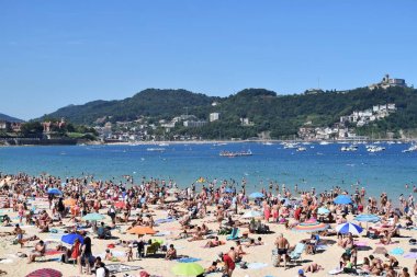 İspanya'nın Kuzey plajlar.