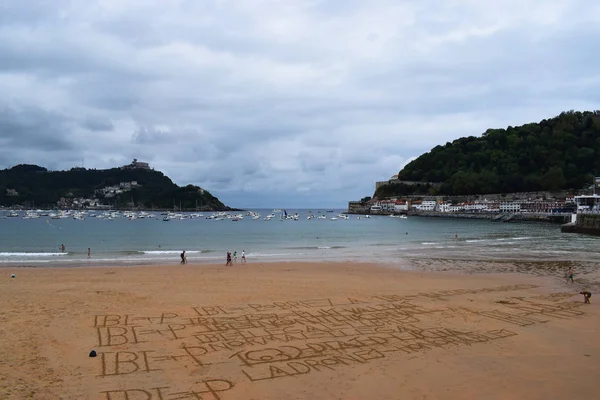 Playas nubladas del norte de España . — Foto de Stock