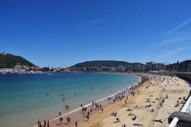 İspanya'nın Kuzey plajlar.