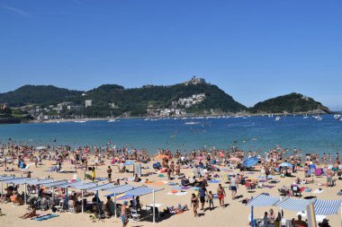 İspanya'nın Kuzey plajlar.