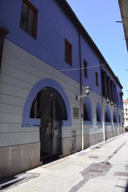 eski şehrin sokaklarında.