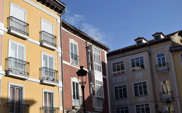 Casas antigas da cidade . — Fotografia de Stock