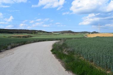 Alanlar ve yaz aylarında gökyüzü manzara.