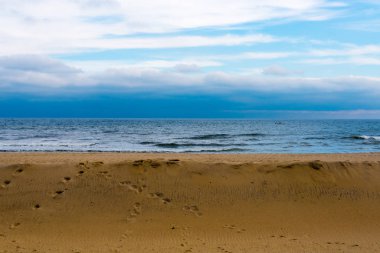 Bahar Gölü Beach kış yaklaşımlar olarak