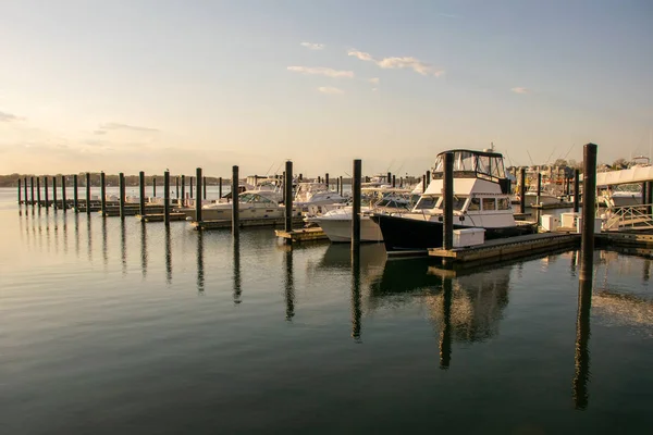 Marina at the Jersey Shore — Stock Photo, Image