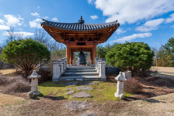 Traditional Korean Pavillion in Meadowlark Gardens