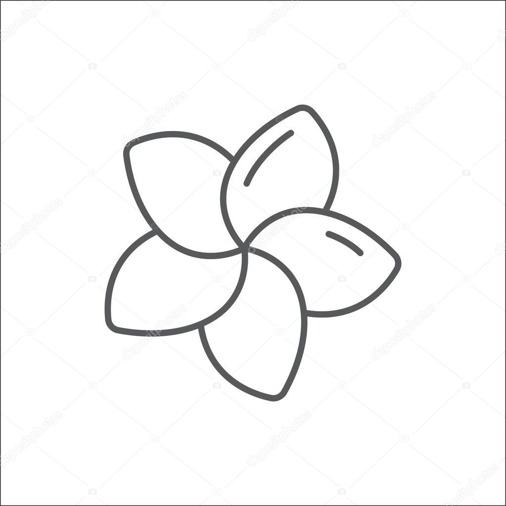 Free Free 51 Hawaiian Flower Outline Svg SVG PNG EPS DXF File