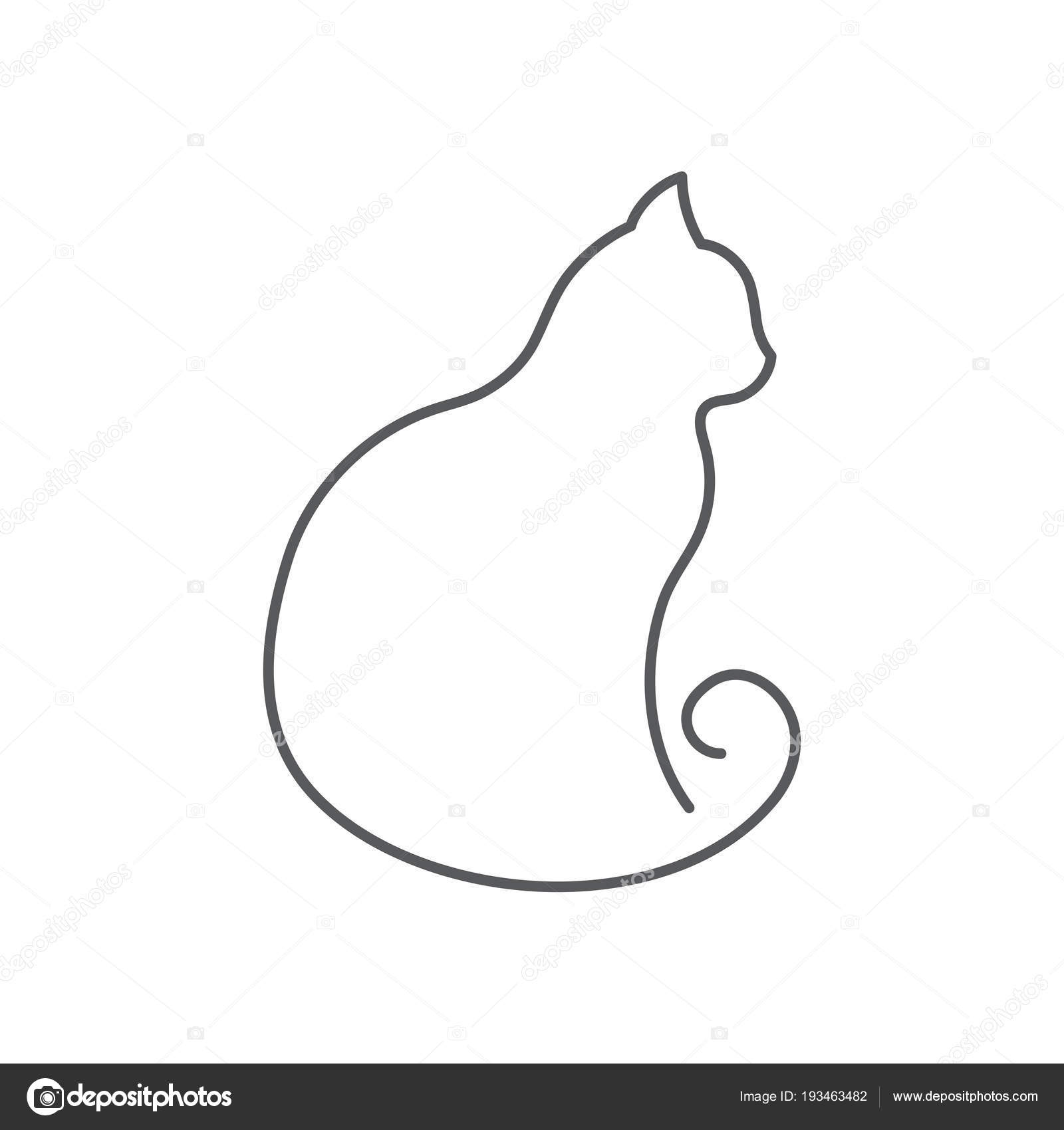 Cat Tail Drawing