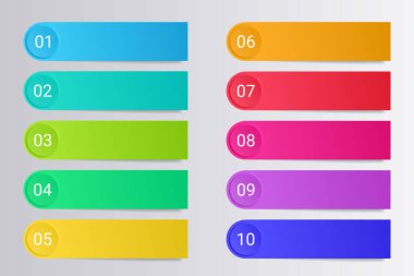 Kağıt yapıştırmalı renkli maddeler ve gri arkaplanda izole edilmiş kopyalama alanı.