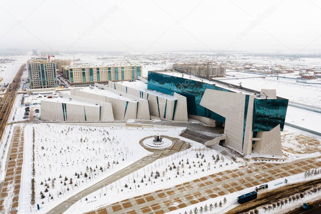 Astana, Kazakhstan - February, 2017 - National Museum of the Republic