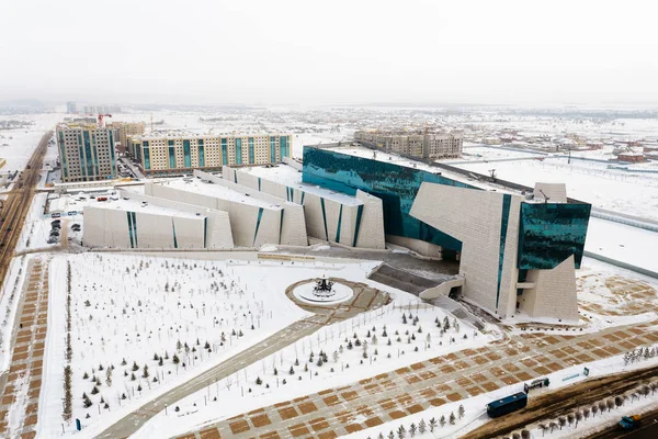 Astana, Kazakhstan - February, 2017 - National Museum of the Rep — Stock Photo, Image