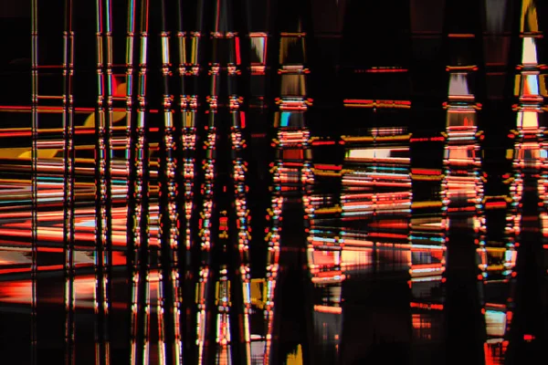 Volledige abstracte textuur glitch achtergrondkleur — Stockfoto