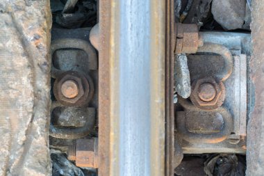 rustik cıvata çelik demiryolu