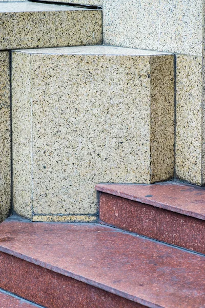 La textura de piedra de granito en el fondo de la calle — Foto de Stock