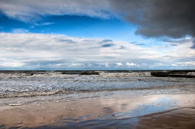 Baltık Denizi kıyısında