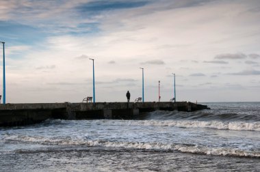 Baltık Denizi kıyısında