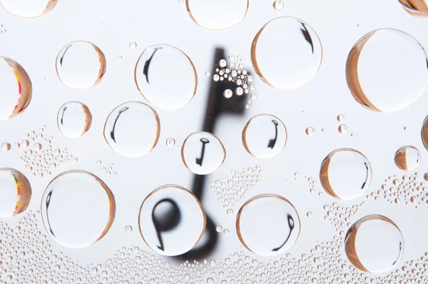 Su arkasında eski anahtar yok sayar. Arka plan