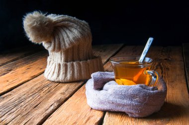 Kış akşamları için sıcak çay