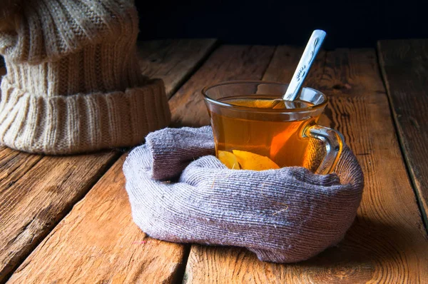 Kış akşamları için sıcak çay