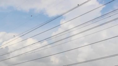Bulutlar Timelapse gökyüzü gün Bangkok Tayland