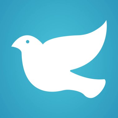 Vintage ve retro tasarım güvercin. Vektör çizim