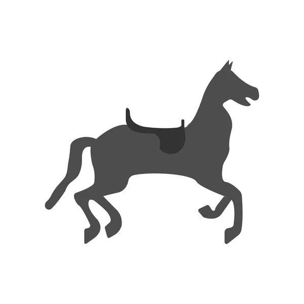 Circus Horse icon. Vector illustration. — Stock Vector