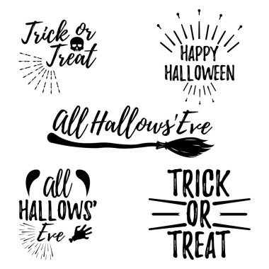 Mutlu Cadılar Bayramı tebrik kartı Halloween Poster ve afiş Wh