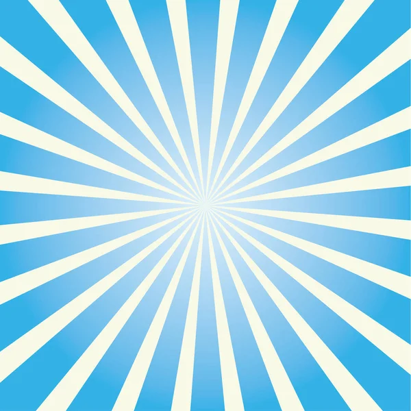 Icône Sunburst colorée. Rayons de soleil de couleur Symbole, étiquette et concept. Illustration vectorielle de bande dessinée et art — Image vectorielle