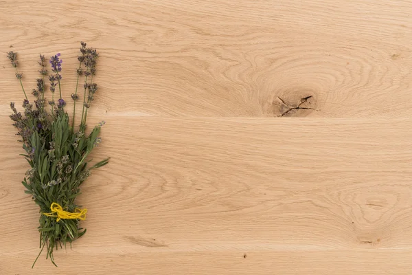 Set of herbs on a wooden background — Stock Photo, Image