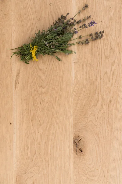 Set of herbs on a wooden background — Stock Photo, Image