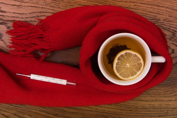 Medycyna naturalna - bezpieczne i skuteczne w leczeniu przeziębienia — Zdjęcie stockowe